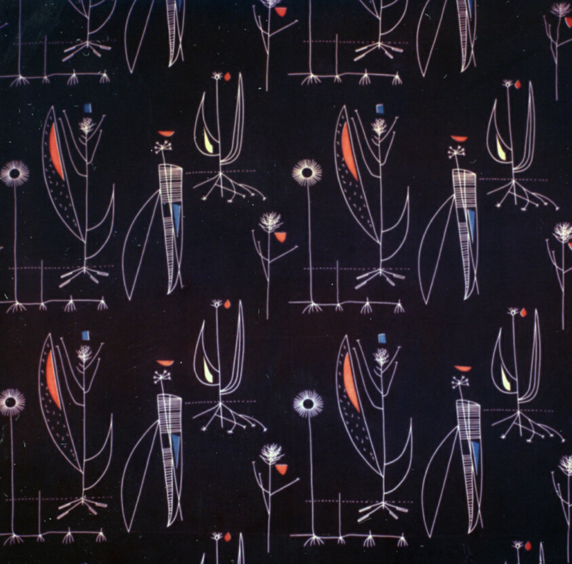 Herb Antony textile design by Lucienne Day, 1954