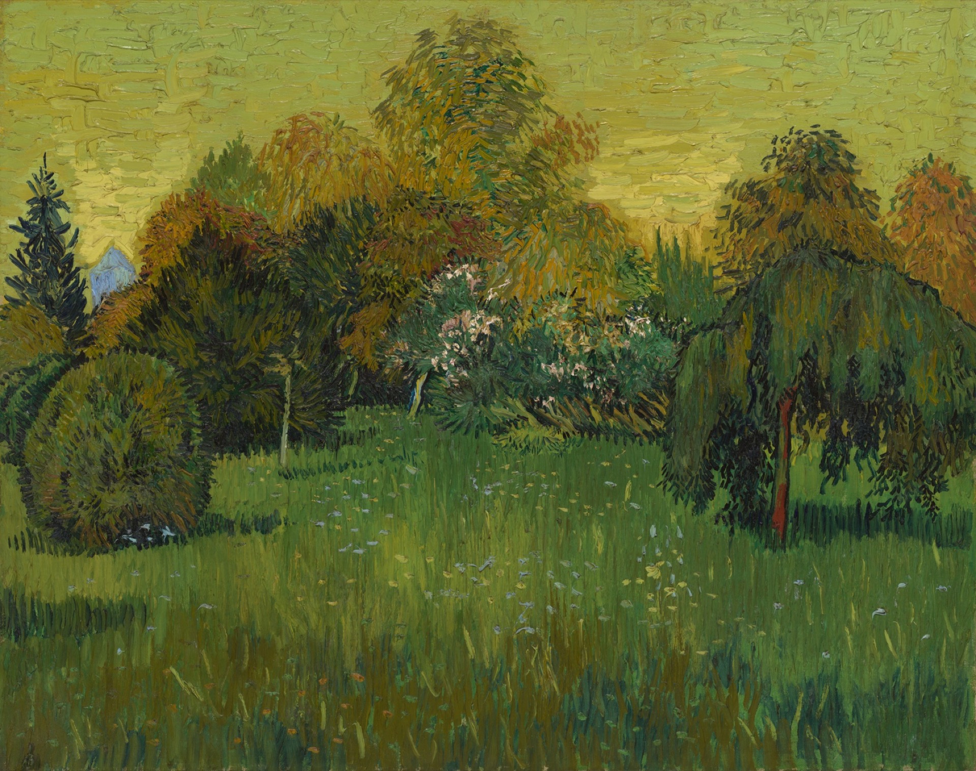 The Poet's Garden by Vincent van Gogh, 1888